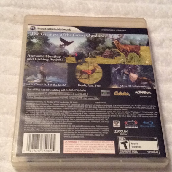 Cabela’s Outdoor Adventures/ PS3 Video Game - Picture 5 of 5